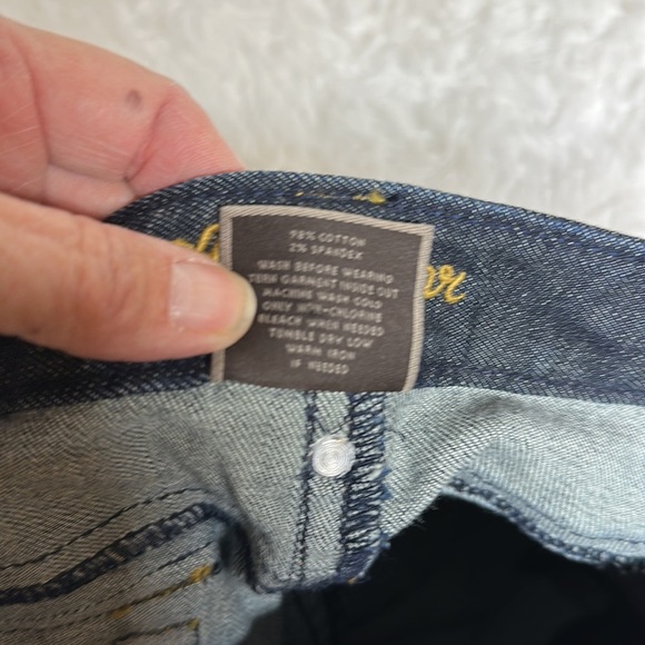 Ann Taylor Capris Denim Sz 8 - Picture 4 of 10